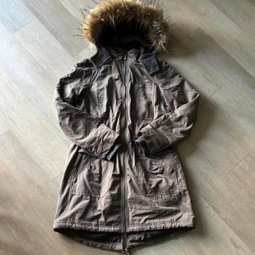 Unbranded Women's Brown and Khaki Jacket